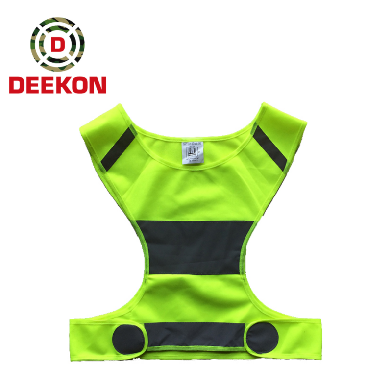 DEEKON 100% Cotton Yellow Coveralls Reflective Vest – Model DK-RJ-024