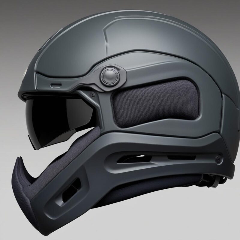Advanced Ballistic Helmet with Integrated Padding & Comfort Liners - Image 6