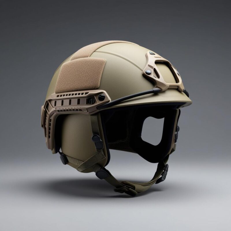 Advanced Ballistic Helmet with Integrated Padding & Comfort Liners - Image 5