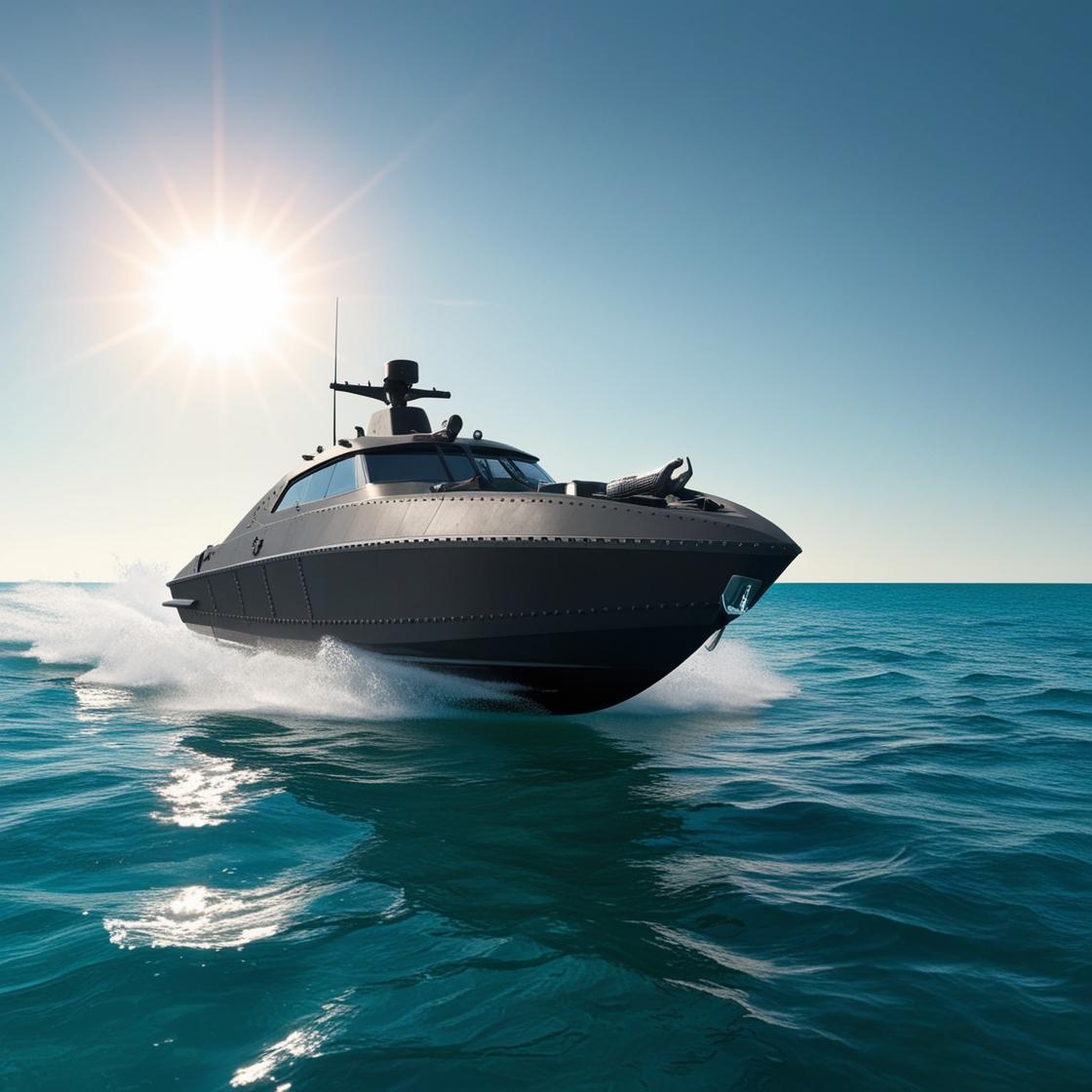 African Military Speed Boat (4)