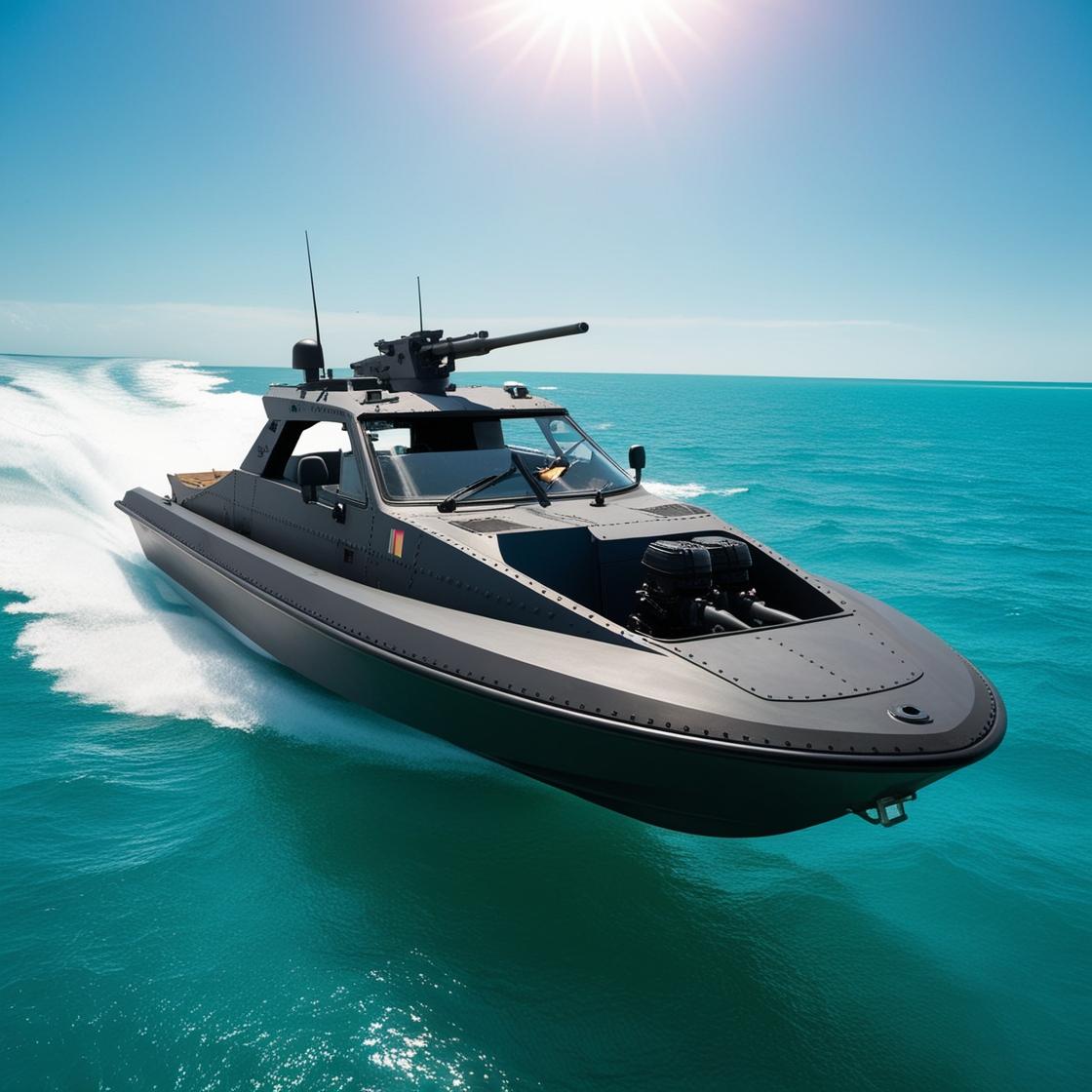 African Military Speed Boat (5)