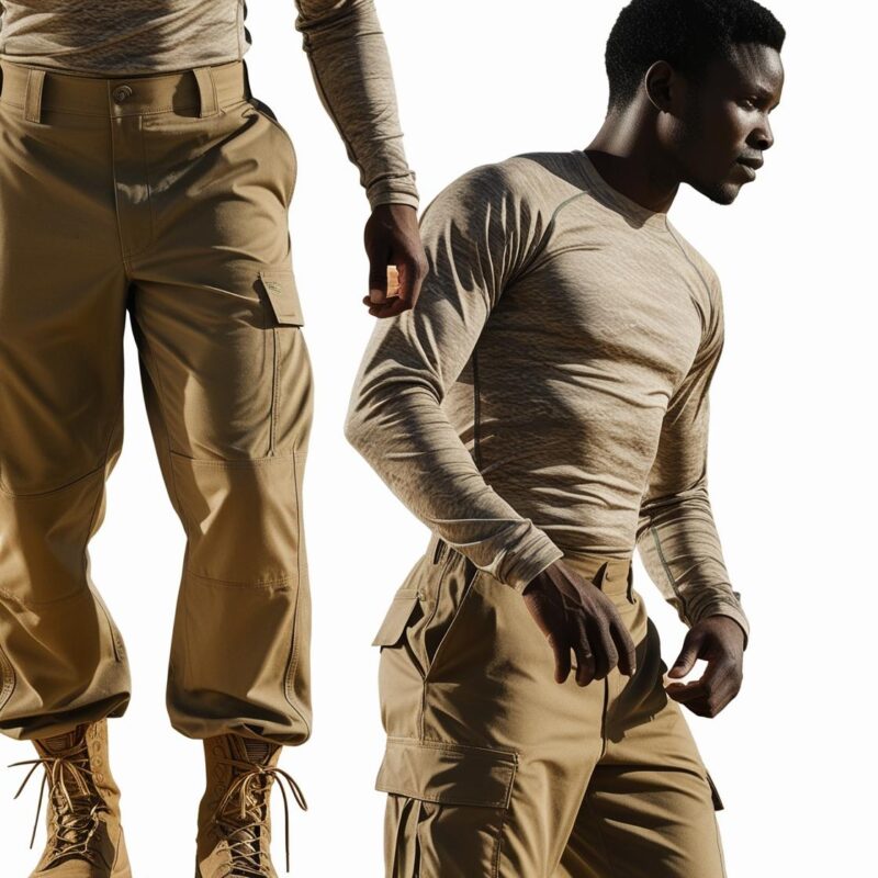 Tactical Moisture-Wicking Base Layers & Combat Trousers - Image 3