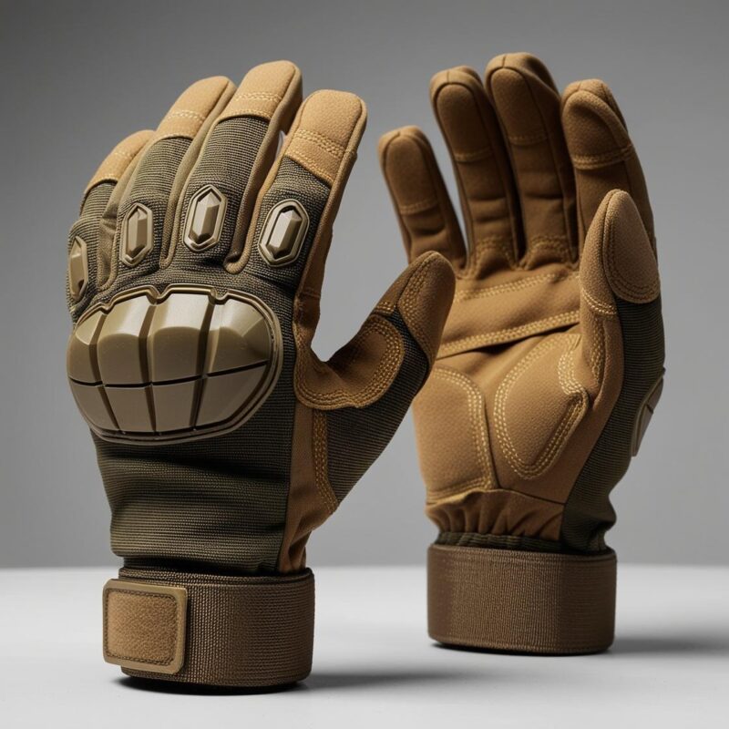 Tactical gloves designed for dexterity and cut protection