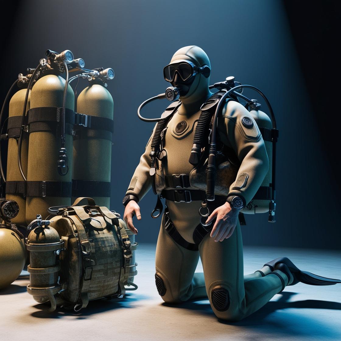 Military Advanced Diving equipment and wear (12)