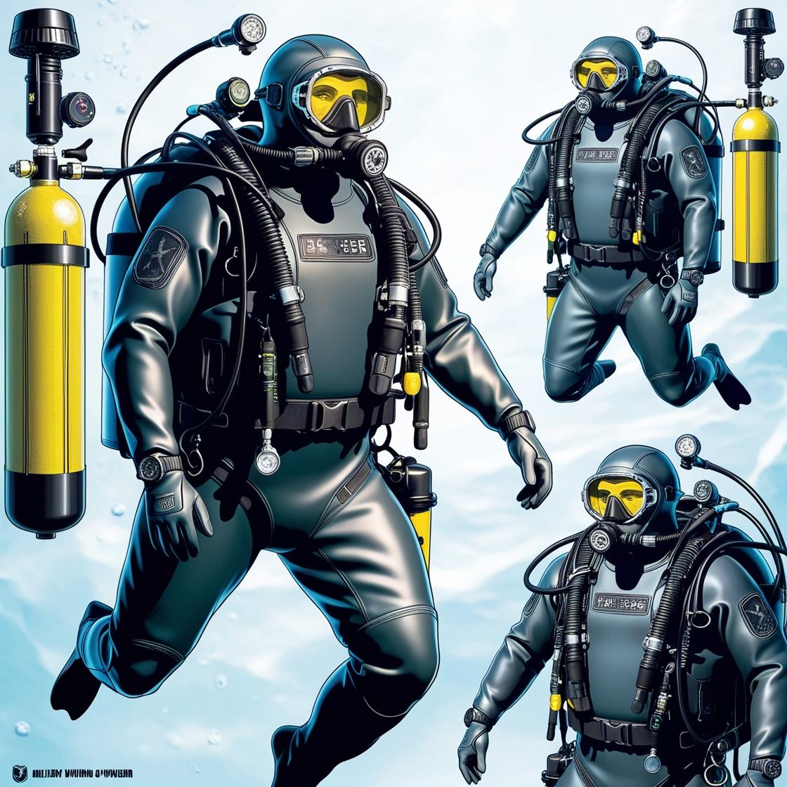 Military Advanced Diving equipment and wear (7)