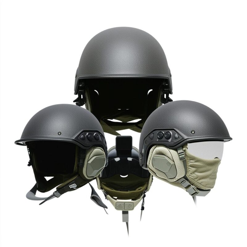 Integrated Tactical Communication Helmet - Image 9