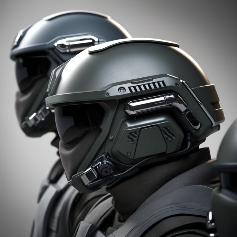 Integrated Tactical Communication Helmet - Image 6
