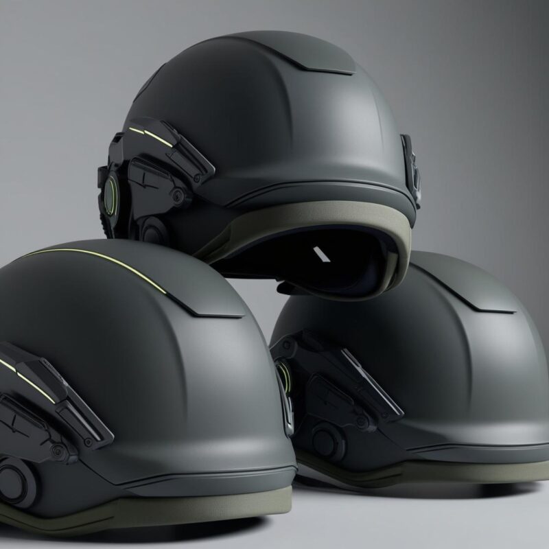 Integrated Tactical Communication Helmet - Image 5