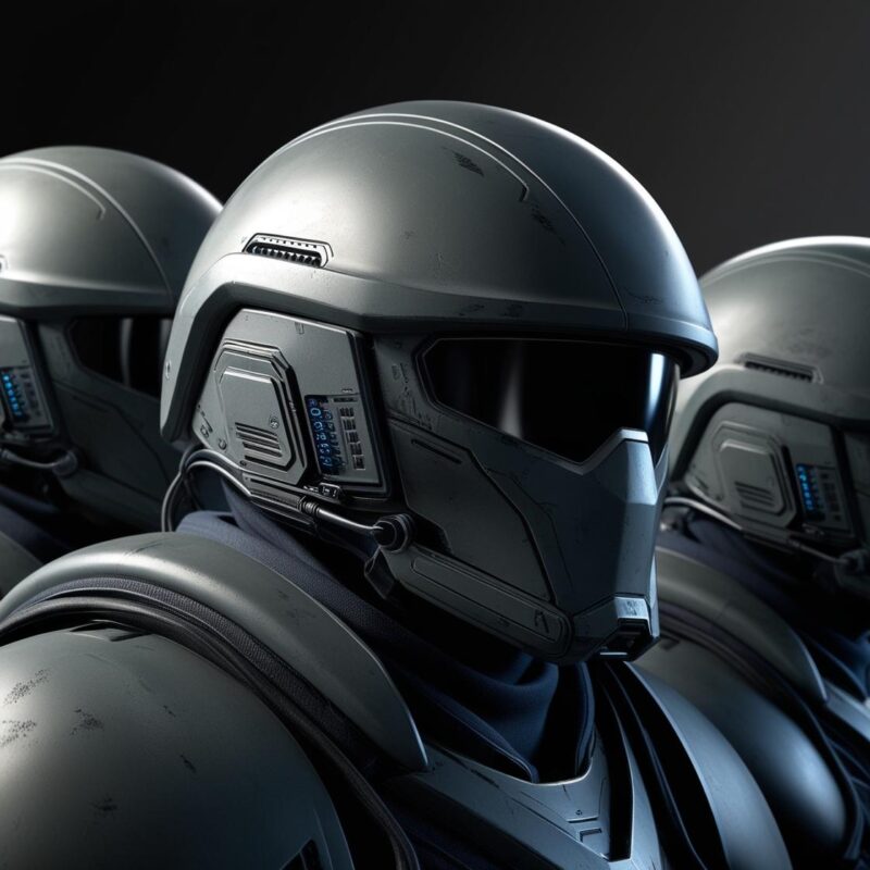 Integrated Tactical Communication Helmet - Image 3