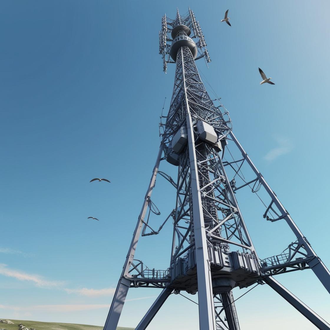 Military Communication High Frequency Mast