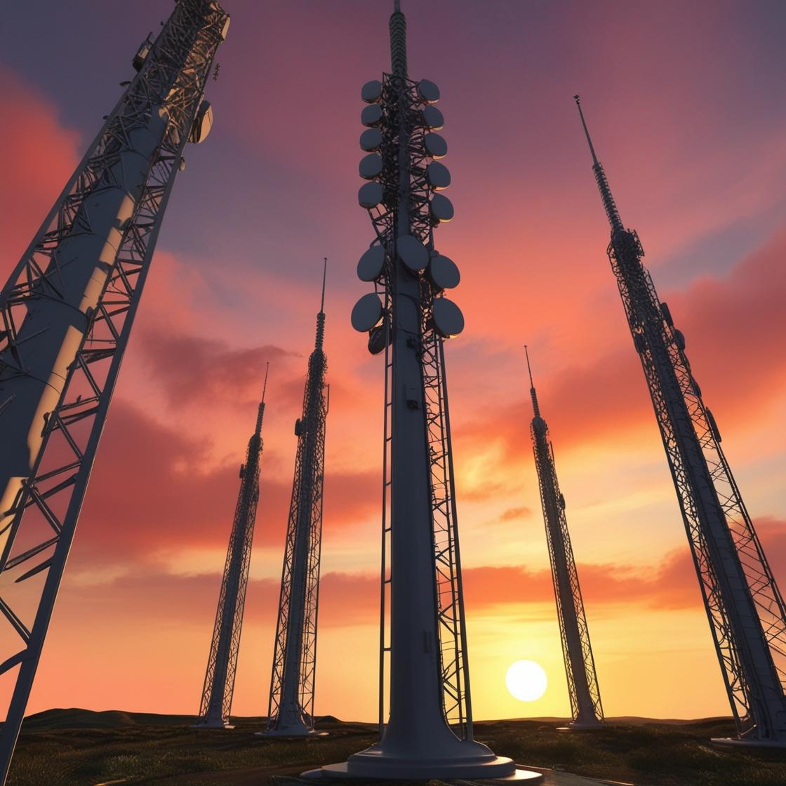 Military Communication High Frequency Masts (1)