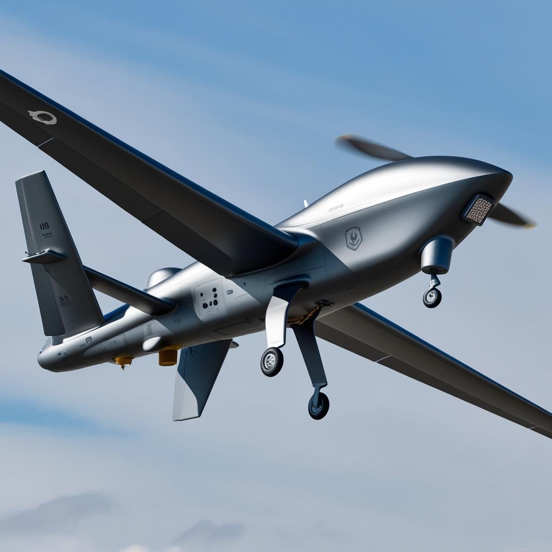 Military surveillance Drones that can fly for 8-12 hrs and cover a radius of 100-200 kms weather proof. (1)