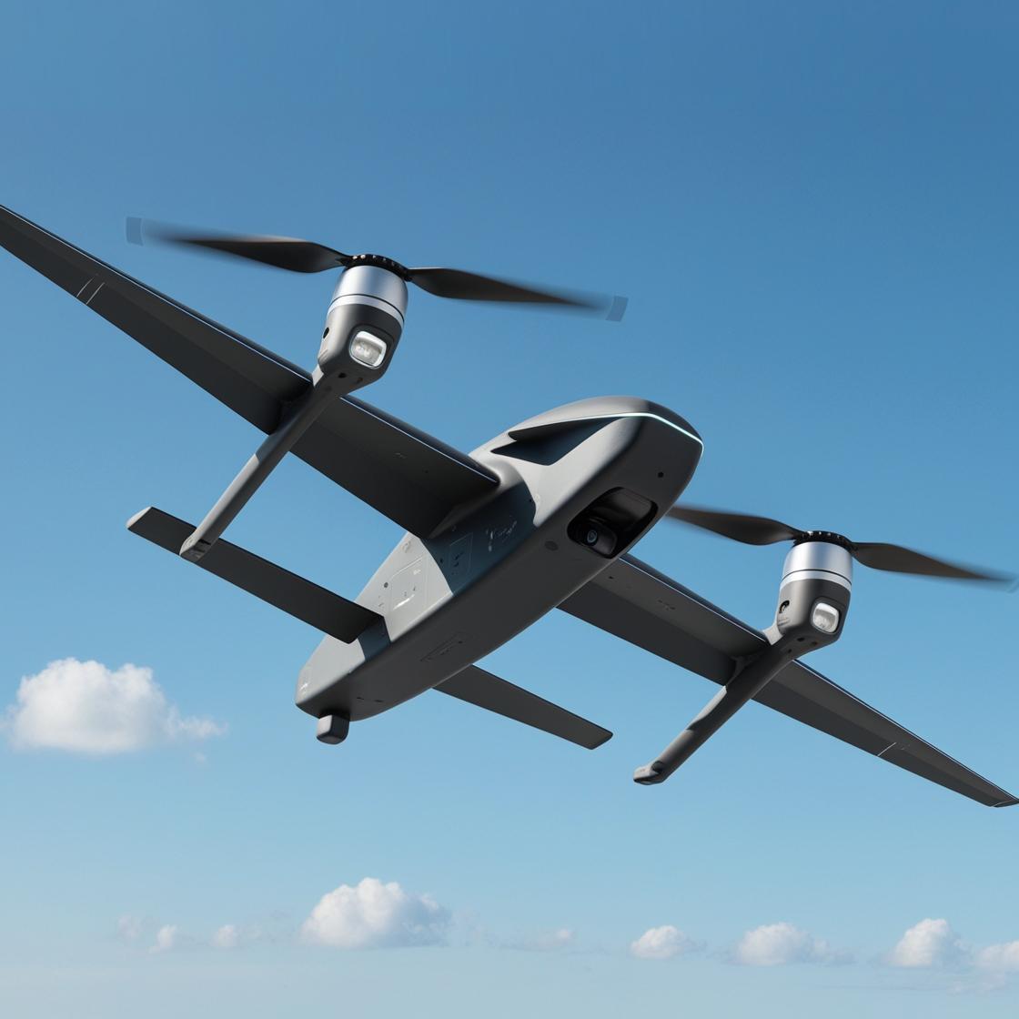 Military surveillance Drones that can fly for 8-12 hrs and cover a radius of 100-200 kms weather proof.