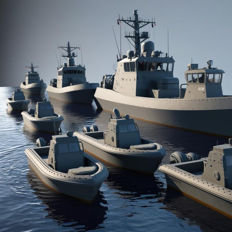 Navy Motorized Boats – Small, Medium, and Large Series - Image 7