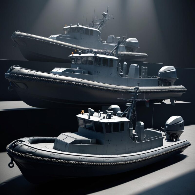 Navy Motorized Boats – Small, Medium, and Large Series - Image 6