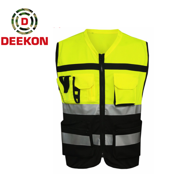 DEEKON Blue Safety Reflective Security Vest Model DK-RV-015