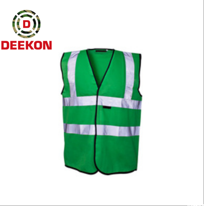 DEEKON Fabric Hi-Vis Reflective Safety Vest Model DK-RV-016