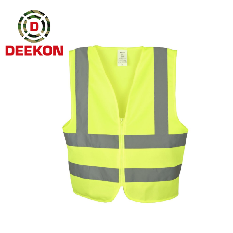 DEEKON Hi-Vis Reflective Safety Vest Model DK-RJ-019