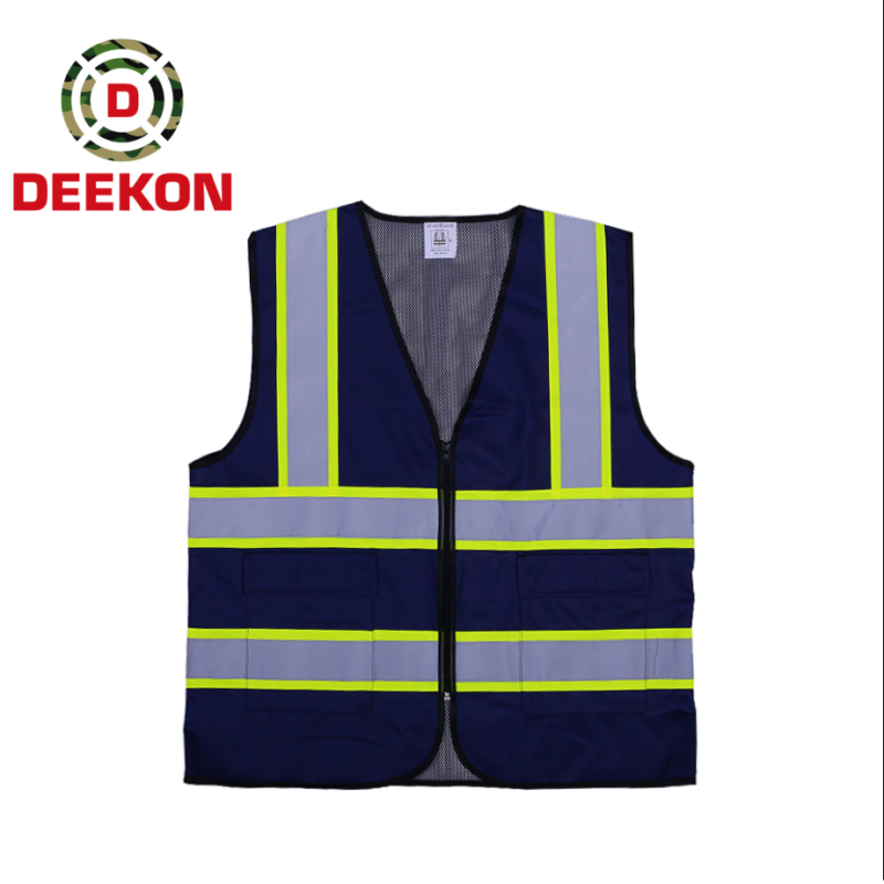 DEEKON High Visibility Safety Vest Reflective Sleeveless Jacket