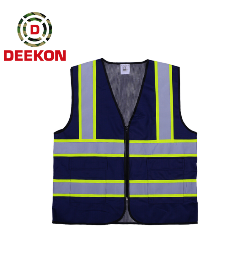 DEEKON High Visibility Safety Vest Reflective Sleeveless Jacket