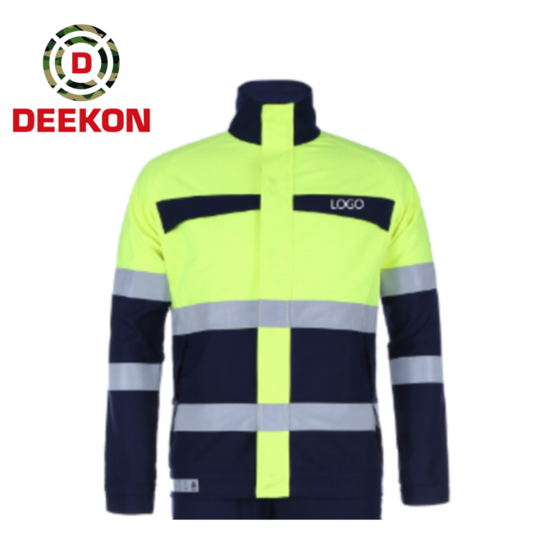 DEEKON Oil and Gas Flame Retardant Reflective Jacket – Model DK-RJ-004