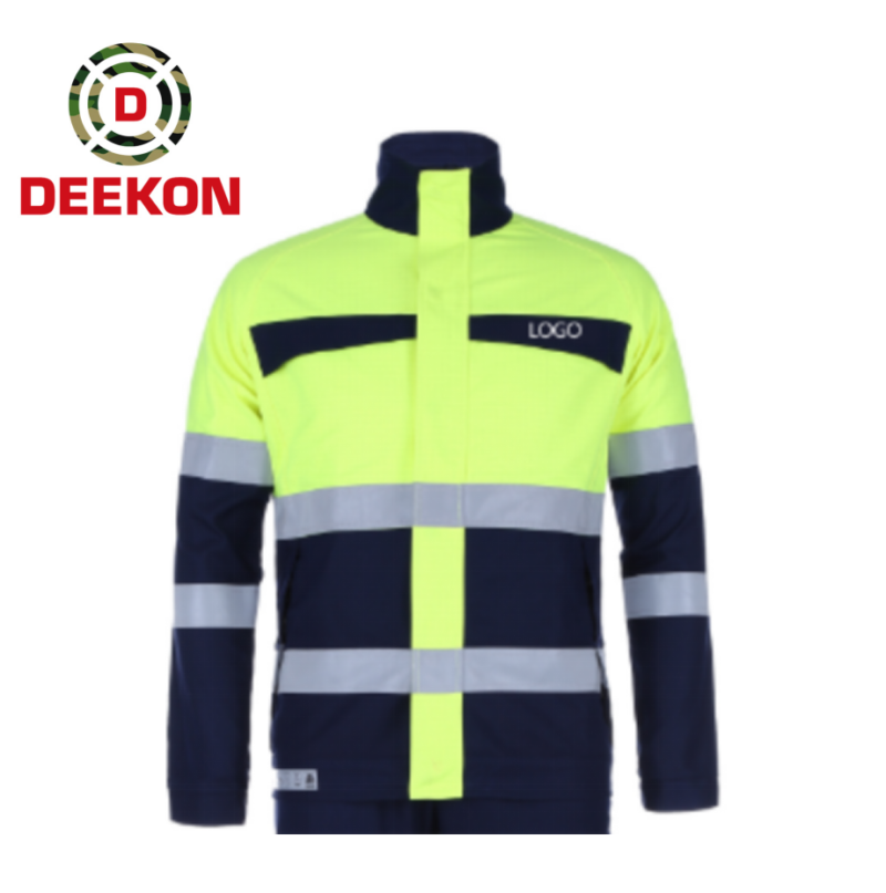 DEEKON Oil and Gas Flame Retardant Reflective Jacket – Model DK-RJ-004