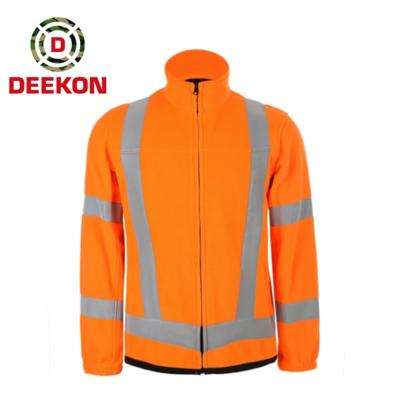 DEEKON Orange Hi-Vis Jacket – Model DK-RJ-005