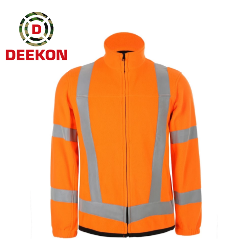 DEEKON Orange Hi-Vis Jacket – Model DK-RJ-005