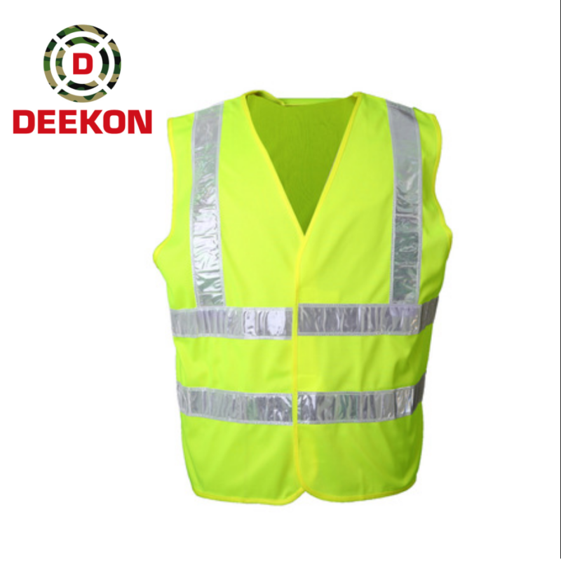 DEEKON Polyester Mesh Hi-Vis Reflective Vest Model DK-RJ-017
